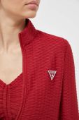 Кофта Guess жіноча колір червоний однотонна (3407203)