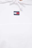 Кофта Tommy Jeans жіноча колір білий з капюшоном однотонна (3365662)