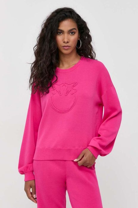 Кофта Pinko жіноча колір фіолетовий однотонна Кофта Pinko жіноча колір фіолетовий однотонна