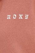 Кофта Roxy жіноча колір рожевий з капюшоном з принтом (3433871)