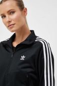 Кофта adidas Originals жіноча колір чорний з аплікацією (3492271)