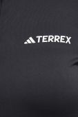Спортивна кофта adidas TERREX Xperior колір чорний з принтом Спортивна кофта adidas TERREX Xperior колір чорний з принтом