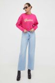 Кофта Guess жіноча колір рожевий з аплікацією (3605395)
