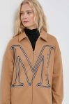 Кофта Max Mara Leisure жіноча колір коричневий з принтом (3597357) Кофта Max Mara Leisure жіноча колір коричневий з принтом (3597357)