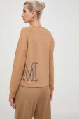 Кофта Max Mara Leisure жіноча колір коричневий з принтом (3605421) Кофта Max Mara Leisure жіноча колір коричневий з принтом (3605421)