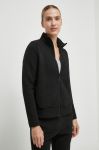 Кофта Deha жіноча колір чорний однотонна Кофта Deha жіноча колір чорний однотонна
