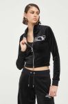 Кофта Juicy Couture жіноча колір чорний з аплікацією (3362396) Кофта Juicy Couture жіноча колір чорний з аплікацією (3362396)