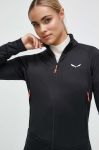 Спортивна кофта Salewa Puez Polarlite колір чорний однотонна (3544124) Спортивна кофта Salewa Puez Polarlite колір чорний однотонна (3544124)