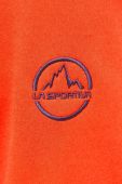Спортивна кофта LA Sportiva Cosmic колір помаранчевий з капюшоном однотонна