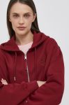 Кофта Tommy Hilfiger жіноча колір бордовий з капюшоном з аплікацією (3473331) Кофта Tommy Hilfiger жіноча колір бордовий з капюшоном з аплікацією (3473331)