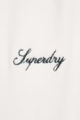 Кофта Superdry жіноча колір бежевий з капюшоном однотонна (3601139)