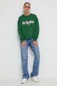 Кофта On Vacation жіноча колір зелений з аплікацією Кофта On Vacation жіноча колір зелений з аплікацією