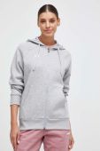 Кофта Under Armour жіноча колір сірий з капюшоном меланж