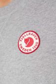 Бавовняна кофта Fjallraven 1960 Logo жіноча колір сірий меланж Бавовняна кофта Fjallraven 1960 Logo жіноча колір сірий меланж