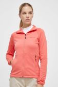 Спортивна кофта Marmot Leconte Fleece колір помаранчевий однотонна
