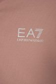 Дитяча кофта EA7 Emporio Armani колір рожевий з принтом (3376454)