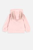 Кофта для немовлят Coccodrillo колір рожевий з капюшоном однотонна (3634274)