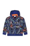 Дитяча кофта Marc Jacobs з капюшоном візерунок колір блакитний (3549965)