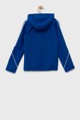 Дитяча кофта adidas Performance TIRO23 L WB Y з капюшоном однотонна колір блакитний Дитяча кофта adidas Performance TIRO23 L WB Y з капюшоном однотонна колір блакитний