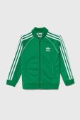 Дитяча кофта adidas Originals колір зелений з аплікацією (3383200) Дитяча кофта adidas Originals колір зелений з аплікацією (3383200)