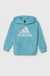 Дитяча кофта adidas з капюшоном з принтом колір блакитний (3514921) Дитяча кофта adidas з капюшоном з принтом колір блакитний (3514921)