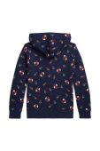 Дитяча кофта Polo Ralph Lauren колір синій з капюшоном візерунок (3470294) Дитяча кофта Polo Ralph Lauren колір синій з капюшоном візерунок (3470294)