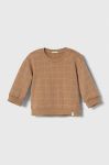 Кофта для немовлят United Colors of Benetton колір коричневий візерунок Кофта для немовлят United Colors of Benetton колір коричневий візерунок