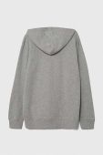 Дитяча бавовняна кофта United Colors of Benetton колір сірий з капюшоном візерунок (3390404) Дитяча бавовняна кофта United Colors of Benetton колір сірий з капюшоном візерунок (3390404)