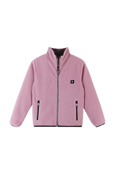 Дитяча кофта Reima Turkki колір рожевий однотонна Дитяча кофта Reima Turkki колір рожевий однотонна