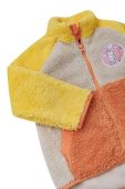 Дитяча кофта Reima Moomin Kramgo колір жовтий однотонна Дитяча кофта Reima Moomin Kramgo колір жовтий однотонна