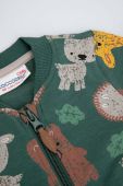 Кофта для немовлят Coccodrillo колір зелений візерунок Кофта для немовлят Coccodrillo колір зелений візерунок