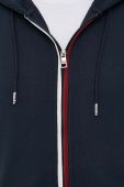 Кофта Tommy Hilfiger чоловіча колір синій з капюшоном однотонна (3321744) Кофта Tommy Hilfiger чоловіча колір синій з капюшоном однотонна (3321744)