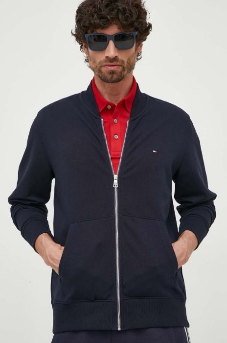 Кофта Tommy Hilfiger чоловіча колір синій однотонна (3272149)