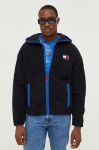 Кофта Tommy Jeans чоловіча колір чорний з капюшоном з аплікацією (3369149) Кофта Tommy Jeans чоловіча колір чорний з капюшоном з аплікацією (3369149)