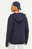 Кофта Tommy Jeans чоловіча колір синій з капюшоном з аплікацією (3369154)