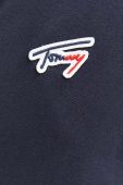 Кофта Tommy Jeans чоловіча колір синій з капюшоном з аплікацією (3369154)