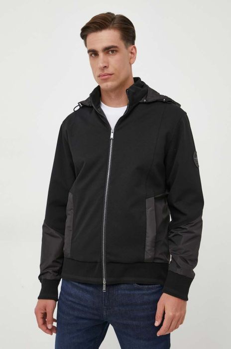 Куртка BOSS чоловіча колір чорний перехідна (3413958) Куртка BOSS чоловіча колір чорний перехідна (3413958)