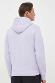 Кофта Polo Ralph Lauren чоловіча колір фіолетовий з капюшоном однотонна (3305817)