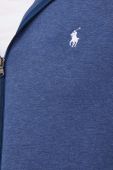 Кофта Polo Ralph Lauren чоловіча з капюшоном однотонна колір блакитний (3686904) Кофта Polo Ralph Lauren чоловіча з капюшоном однотонна колір блакитний (3686904)