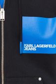 Кофта Karl Lagerfeld Jeans чоловіча колір чорний з капюшоном з принтом (3351296) Кофта Karl Lagerfeld Jeans чоловіча колір чорний з капюшоном з принтом (3351296)