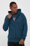 Кофта adidas Z.N.E чоловіча з капюшоном однотонна колір блакитний Кофта adidas Z.N.E чоловіча з капюшоном однотонна колір блакитний