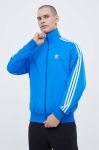 Кофта adidas Originals чоловіча  з аплікацією колір блакитний Кофта adidas Originals чоловіча  з аплікацією колір блакитний
