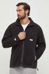 Кофта Helly Hansen чоловіча колір чорний однотонна Кофта Helly Hansen чоловіча колір чорний однотонна