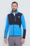Спортивна кофта The North Face Glacier Pro візерунок колір блакитний Спортивна кофта The North Face Glacier Pro візерунок колір блакитний