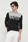 Блузка Guess чоловіча колір чорний легкий Блузка Guess чоловіча колір чорний легкий
