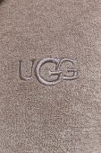 Кофта UGG чоловіча колір сірий з капюшоном однотонна Кофта UGG чоловіча колір сірий з капюшоном однотонна