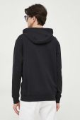 Кофта Paul&Shark чоловіча колір чорний з капюшоном з принтом
