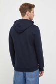 Бавовняна кофта Pepe Jeans RYAN чоловіча колір синій з капюшоном з аплікацією Бавовняна кофта Pepe Jeans RYAN чоловіча колір синій з капюшоном з аплікацією