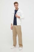 Бавовняна кофта Pepe Jeans Ryan чоловіча колір білий з капюшоном з аплікацією (3499072) Бавовняна кофта Pepe Jeans Ryan чоловіча колір білий з капюшоном з аплікацією (3499072)
