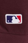 Кофта New Era чоловіча колір бордовий з принтом NEW YORK YANKEES